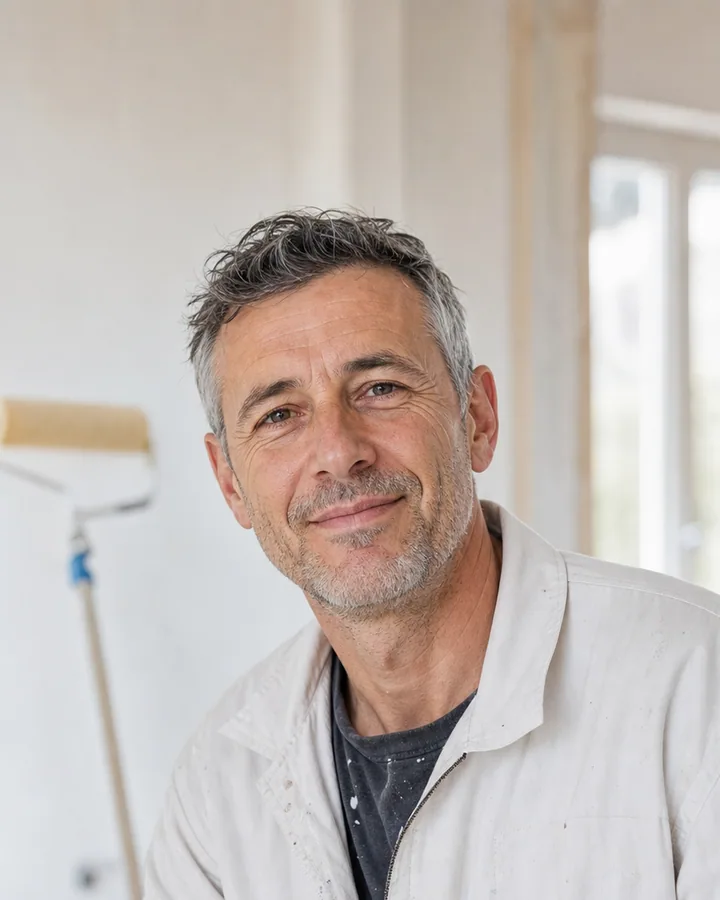 Portrait de Marc D., Peintre en bâtiment